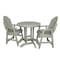 Highwood Usa Hamilton 3pc Round Counter Height Outdoor Patio Furniture Dining Set AD-CNA36-EUC - alternate 1